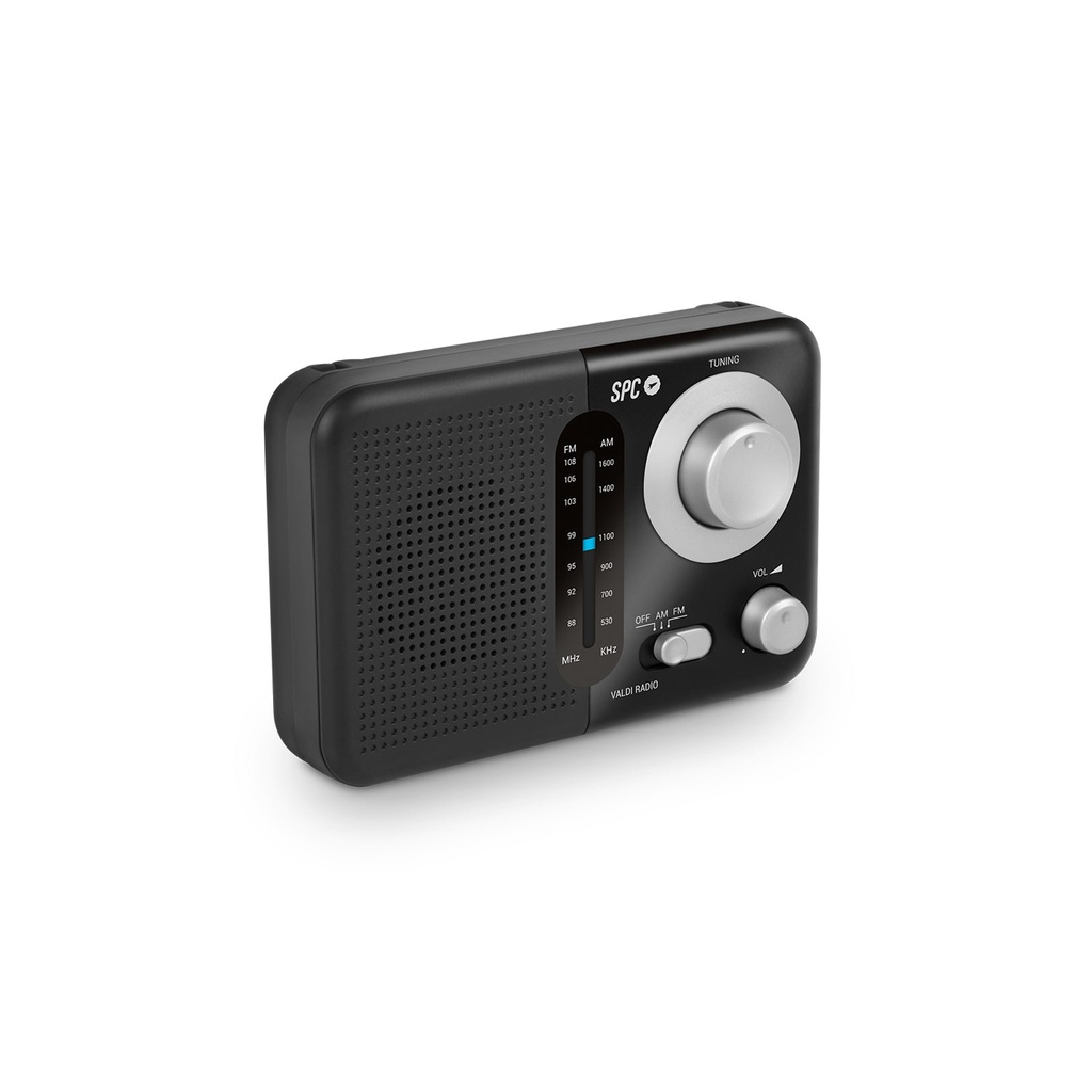 [4590N] Valdi Personal Analógica Negro