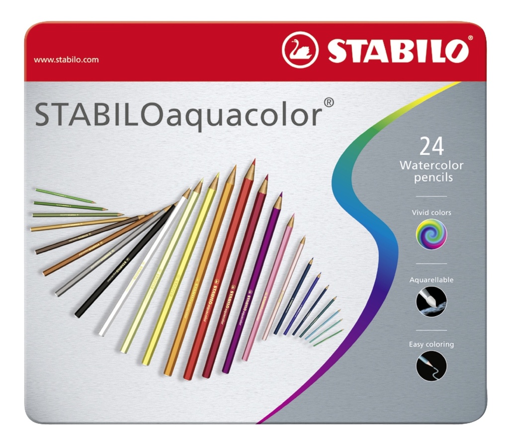 [1624-5] Aquacolor Multicolor 24 pieza(s)