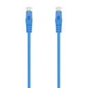 Cable de Red Latiguillo RJ45 LSZH Cat.6A 500 Mhz UTP AWG24, Azul, 1.0M