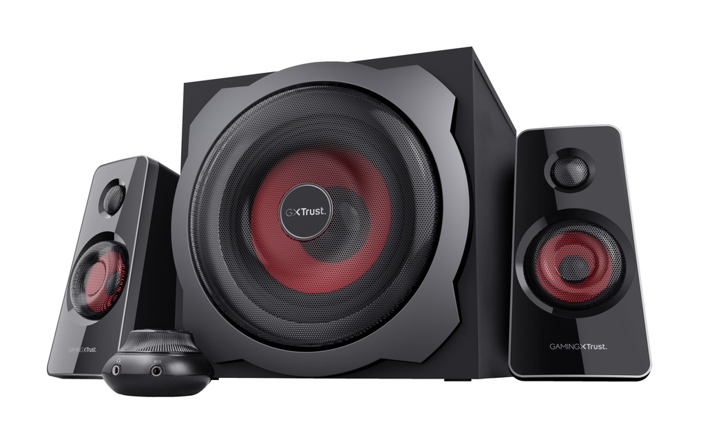 [19023] GXT 38 2.1 conjunto de altavoces 60 W Universal Negro 2.1 canales 15 W
