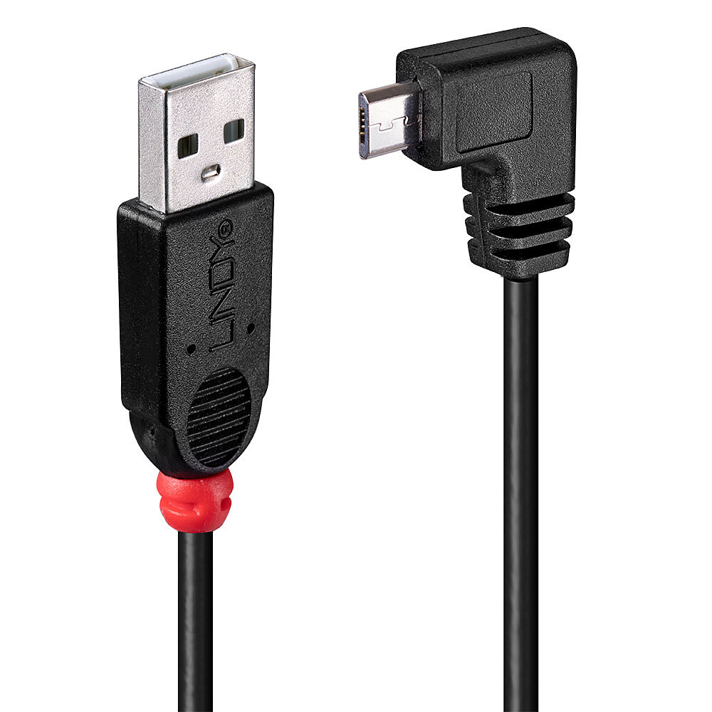 31977 cable USB USB 2.0 2 m USB A Micro-USB B Negro