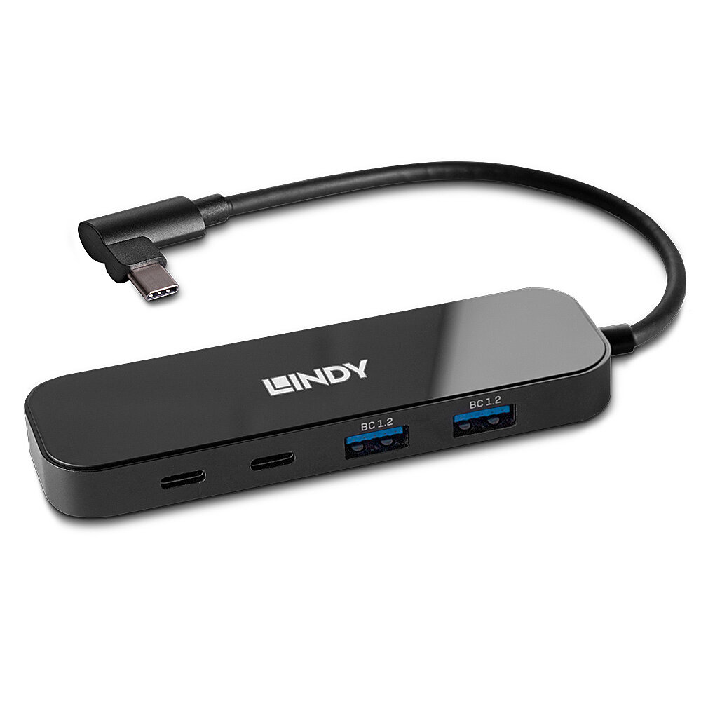 43334 hub de interfaz USB 3.2 Gen 2 (3.1 Gen 2) Type-C 10000 Mbit/s Negro