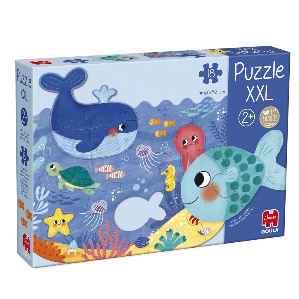 PUZZLE XXL 18 PIEZAS OCEANO