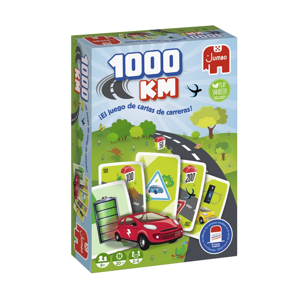 JUEGO DE CARTAS 1000 KILOMETROS