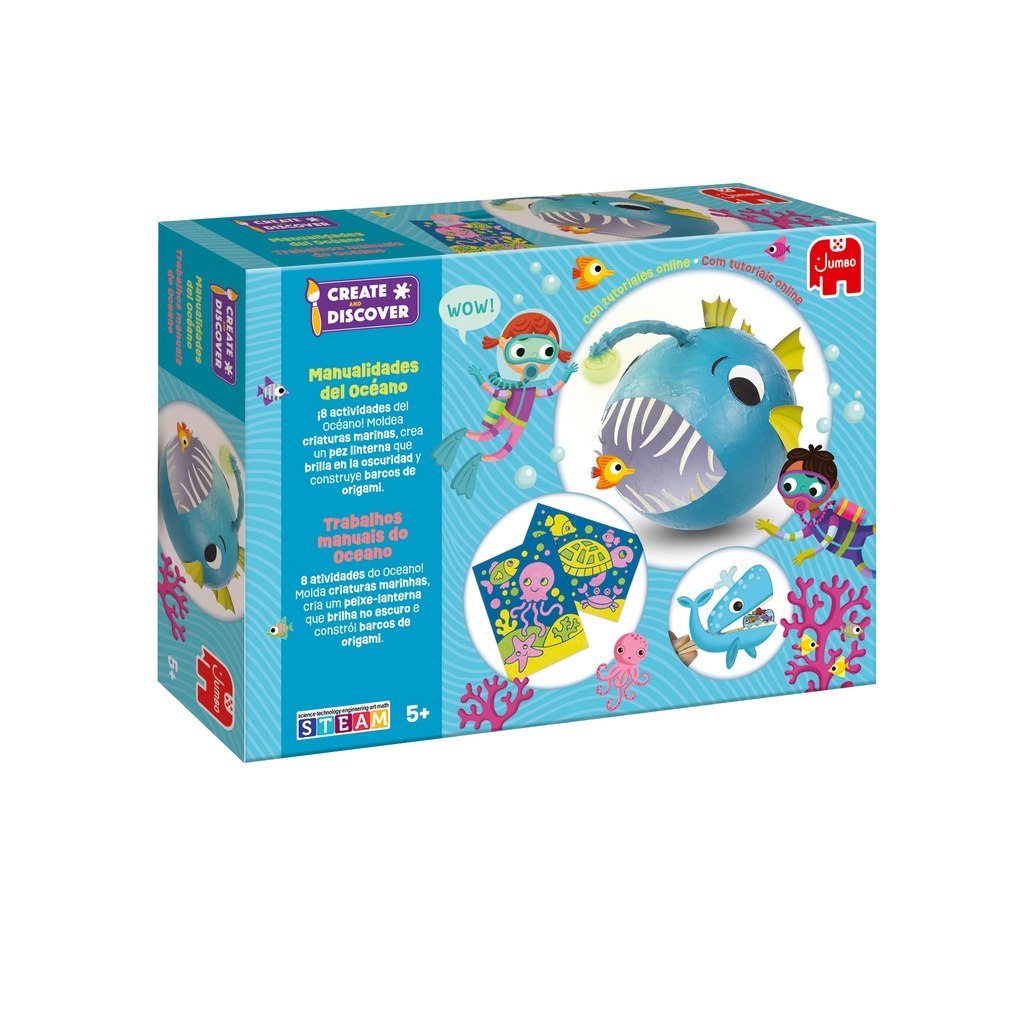 CREATE &amp;DISCOVER OCEANO MANUALIDADES