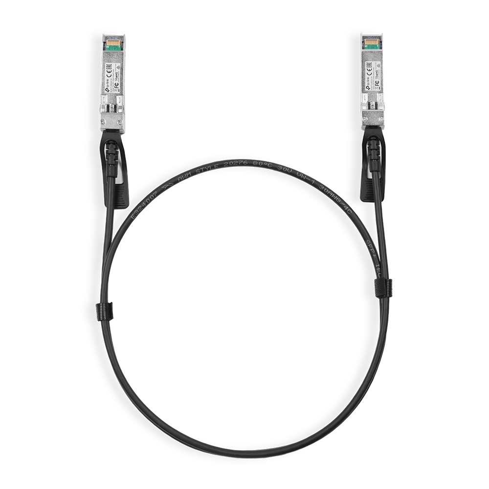 [SM5220-1M] Omada TL-SM5220-1M Cable de fibra óptica e InfiniBand SFP+ DAC Negro