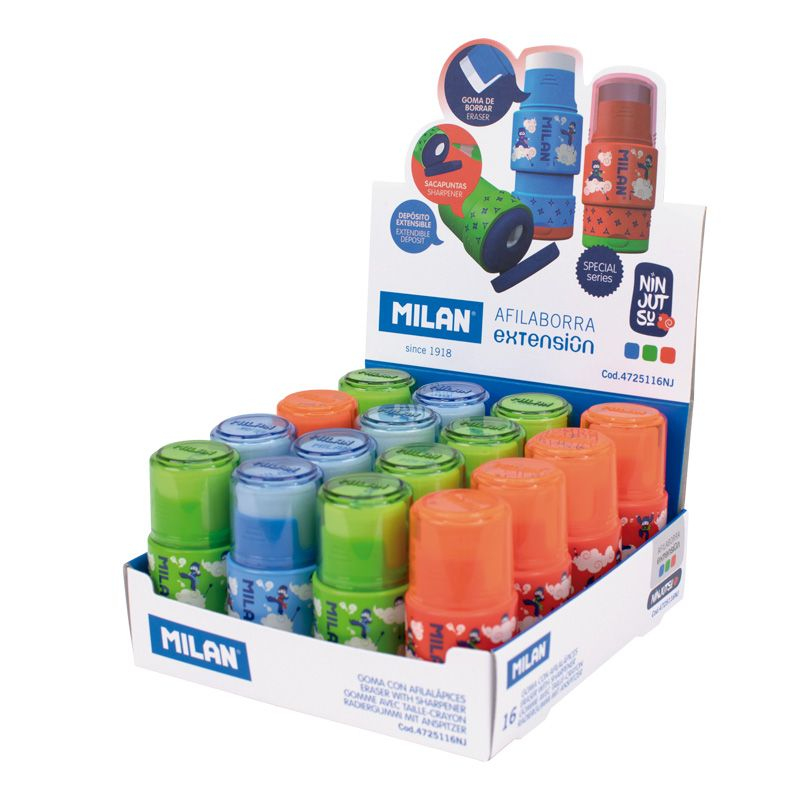 4725116NJ sacapuntas Sacapuntas manual Azul, Verde, Rojo