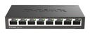 DGS-108 No administrado L2 Gigabit Ethernet (10/100/1000) Negro