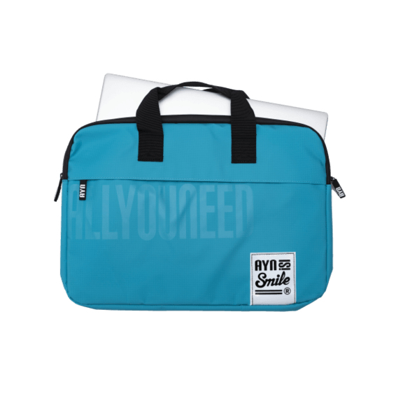 Maletín Portatil hasta 15.6" Tarpaulin AKIRA Turquoise
