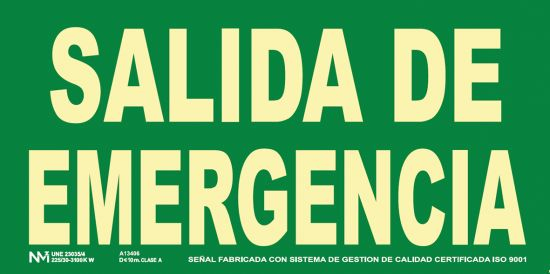 [6170-15H VE] 6170-15H VE placa y señal para el aire libre