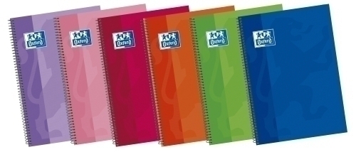 BLOCK OXF.SCH.EXTRA Fº 80h MM COL.(6) - Pack de 5 unidades