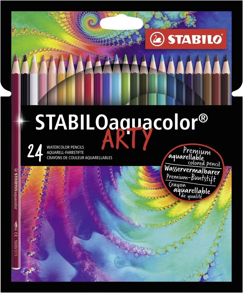 [1624/1-20] aquacolor ARTY Multicolor 24 pieza(s)