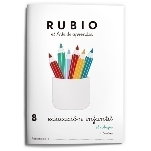 [EI8] RUBIO CUADERNO EDUCACIÓN INFANTIL 8