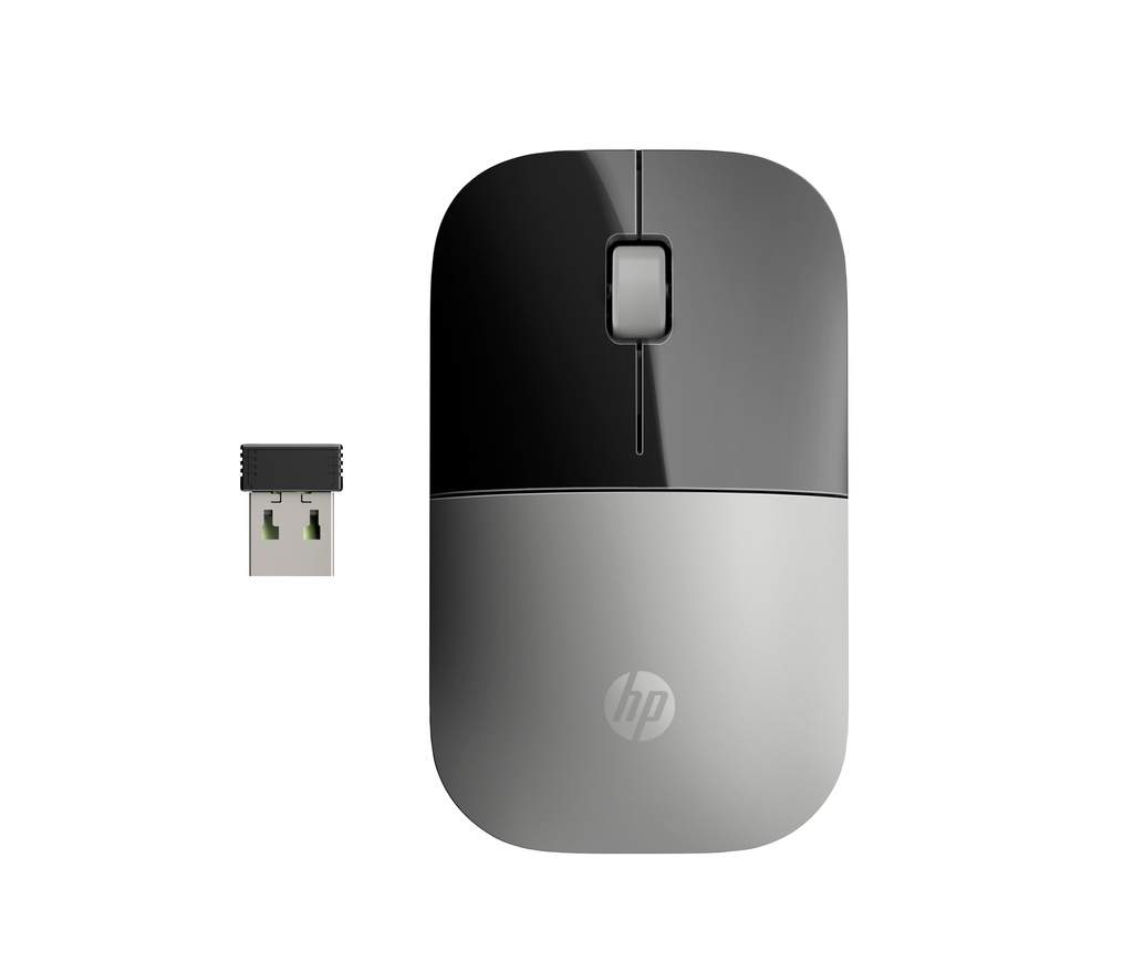 Ratón inalámbrico Z3700 plateado