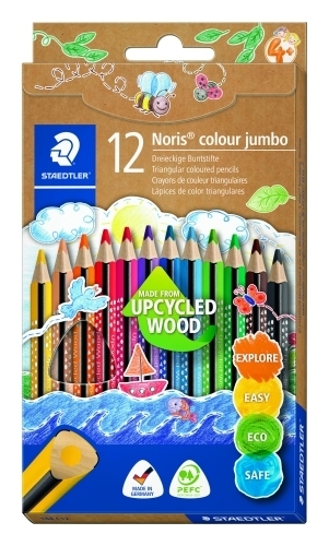 [188 C12] Noris Colour Jumbo Multicolor 12 pieza(s)