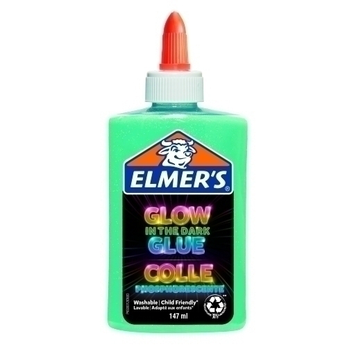 [2162078] COLA ELMER´S SLIME BRILLA OSC. AZUL