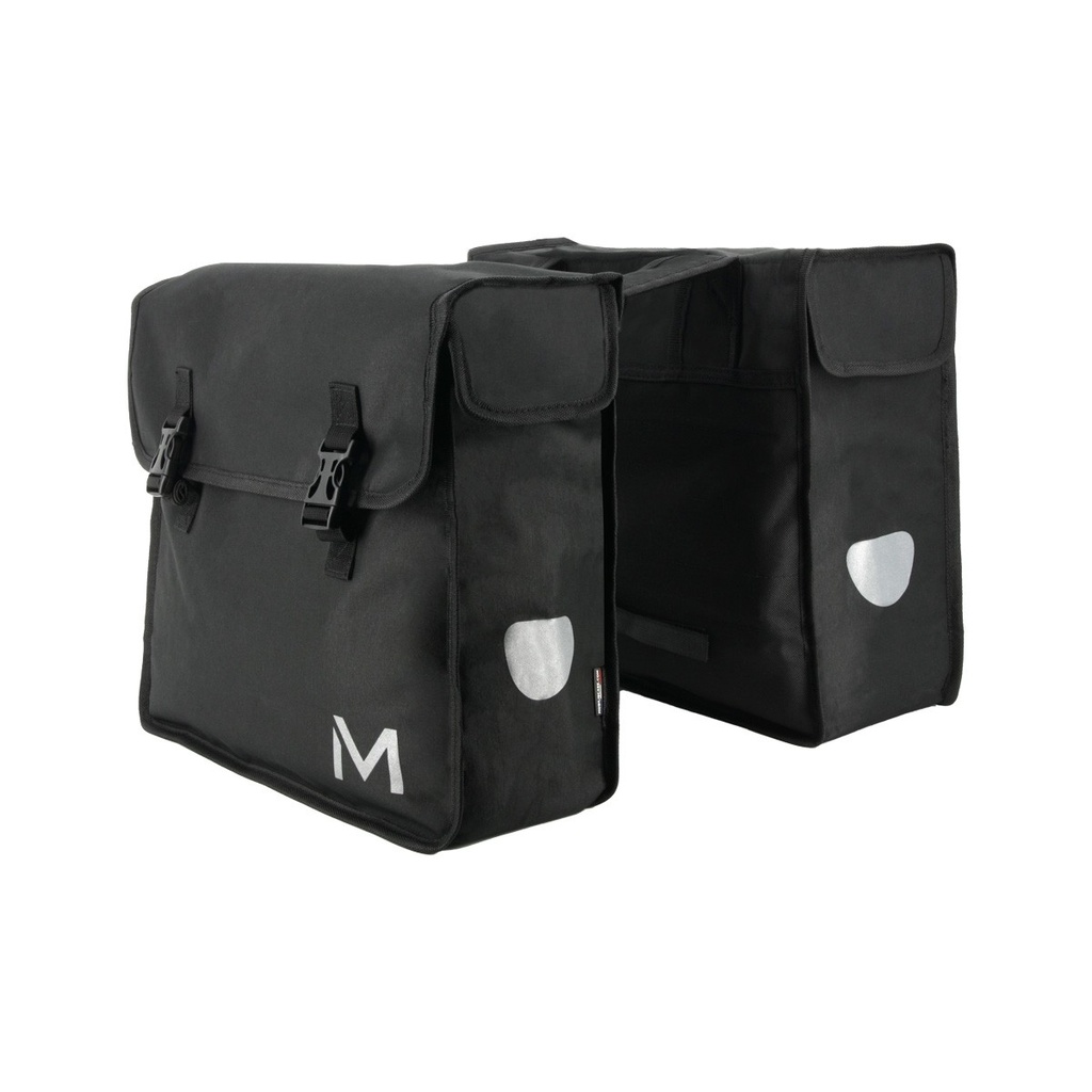 [070002] 070002 bolsa para bicicletas y cesta Parte trasera Bolsa de bicicletas 30 L Poliéster Negro