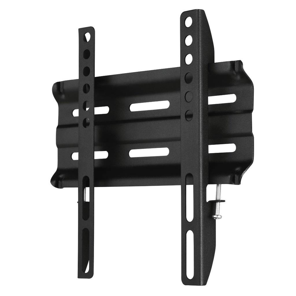 Soporte de pared fijo para pantalla plana de 19" a 48" (para TV de hasta 25kg, VESA 200x200), Negro