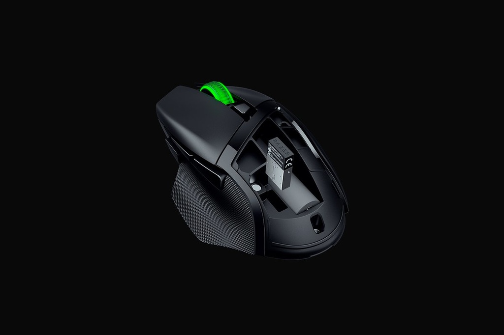 Basilisk V3 X HyperSpeed ratón Juego mano derecha Bluetooth Óptico 18000 DPI