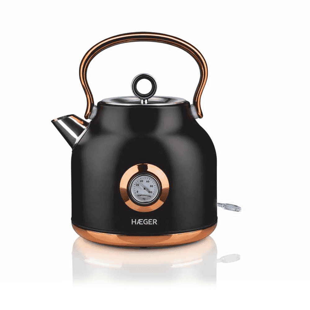 EK-22B.024A tetera eléctrica 1,7 L 2200 W Negro, Oro