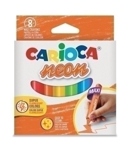 [44164] CERAS CARIOCA JUMBO TRIANG. NEON B/12