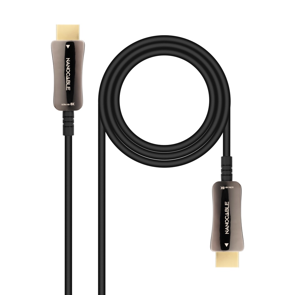[10.15.2120] Cable HDMI V2.1 AOC 8K@60Hz 4K@120Hz 48Gbps A/M-A/M, Negro, 20 m