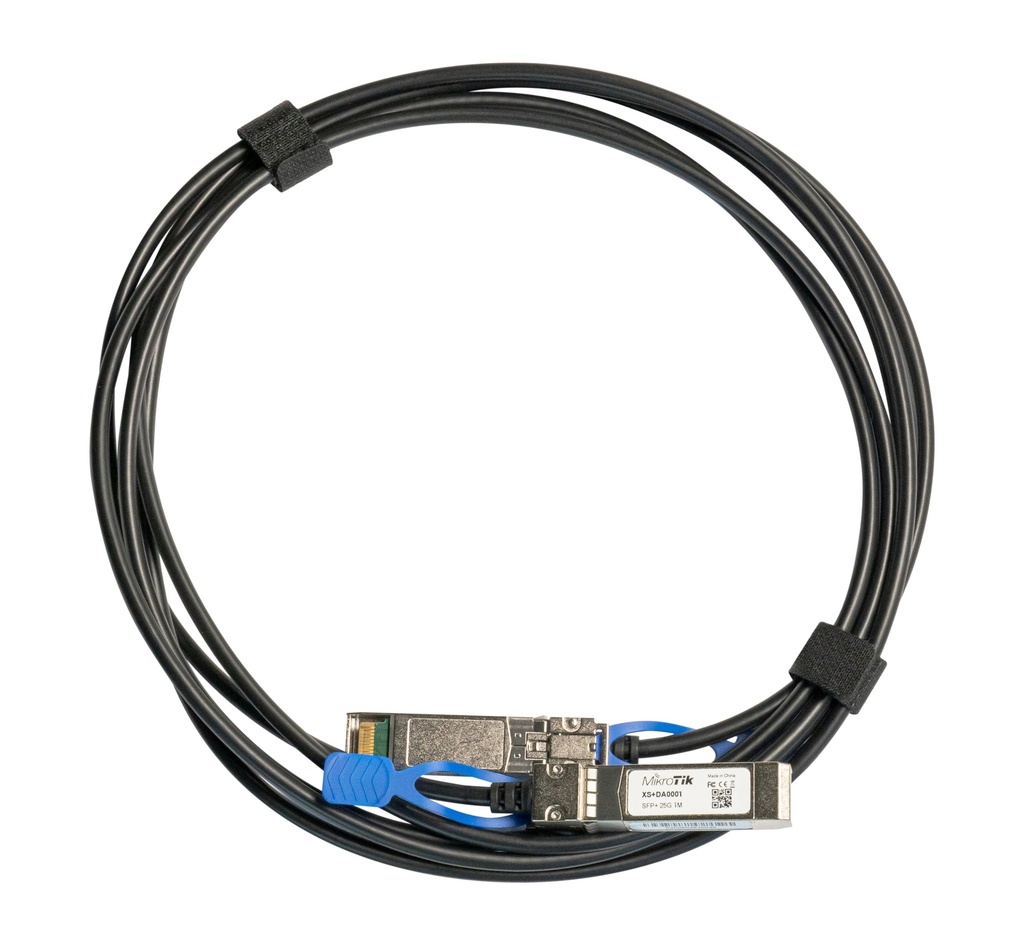 [XS+DA0001] XS+DA0001 Cable de fibra óptica e InfiniBand 1 m SFP/SFP+/SFP28 Negro