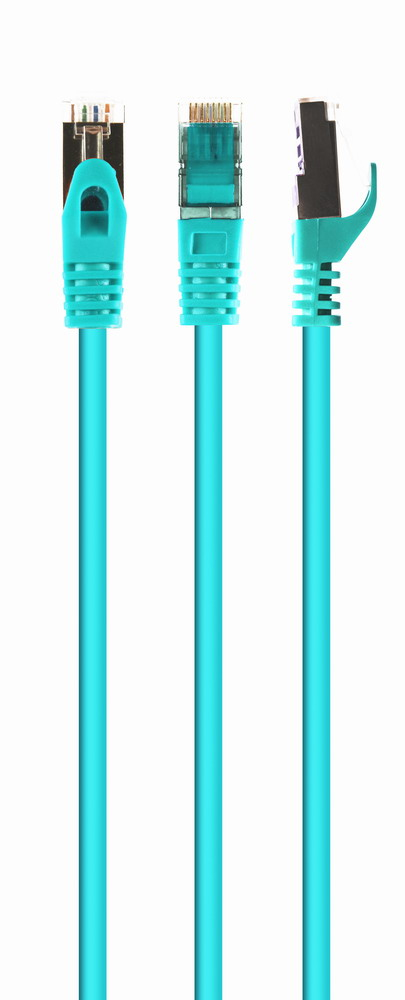 PP6A-LSZHCU-G-1M cable de red Verde Cat6a S/FTP (S-STP)