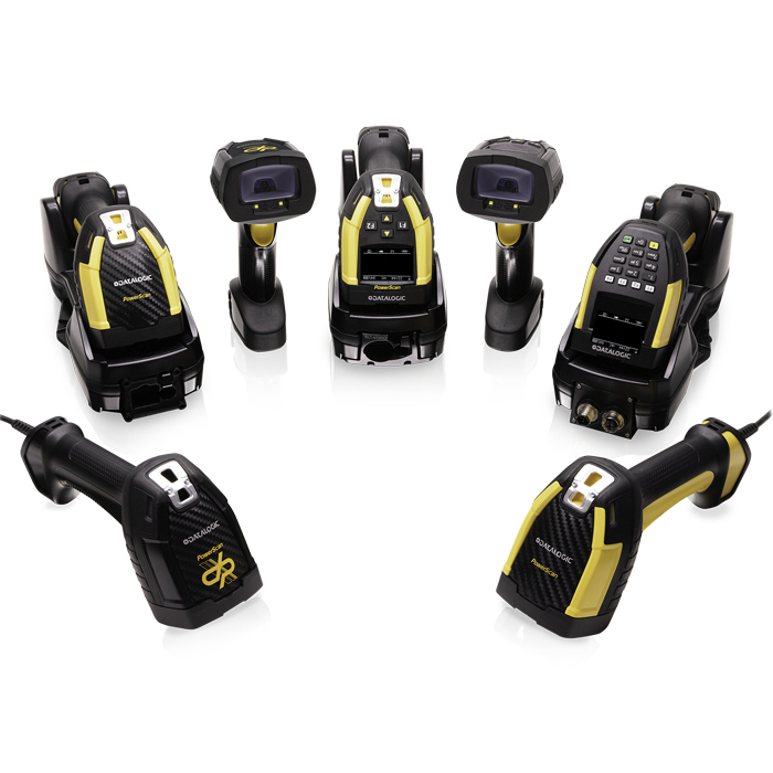 PBT9600-SRRBK10EU lector de código de barras Lector de códigos de barras portátil 1D/2D Negro, Amarillo