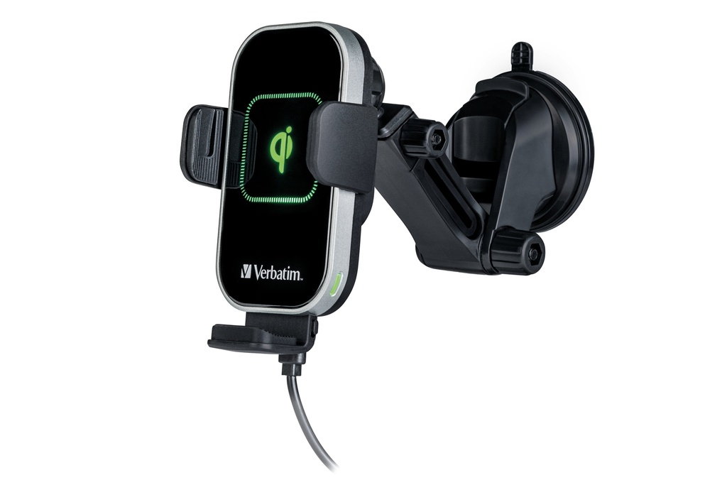 [49554] FWC-03 Pro Qi Fast Wireless Autoladegerät retail Negro