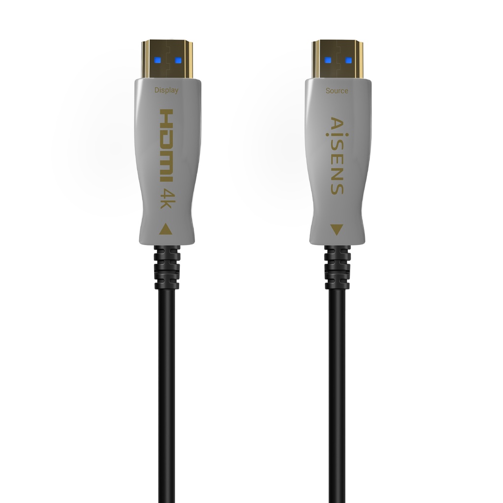 [A148-0700] Cable HDMI V2.0 AOC Premium Alta Velocidad / Hec 4K@60Hz 4:4:4 18Gbps, A/M-A/M, Negro, 150m