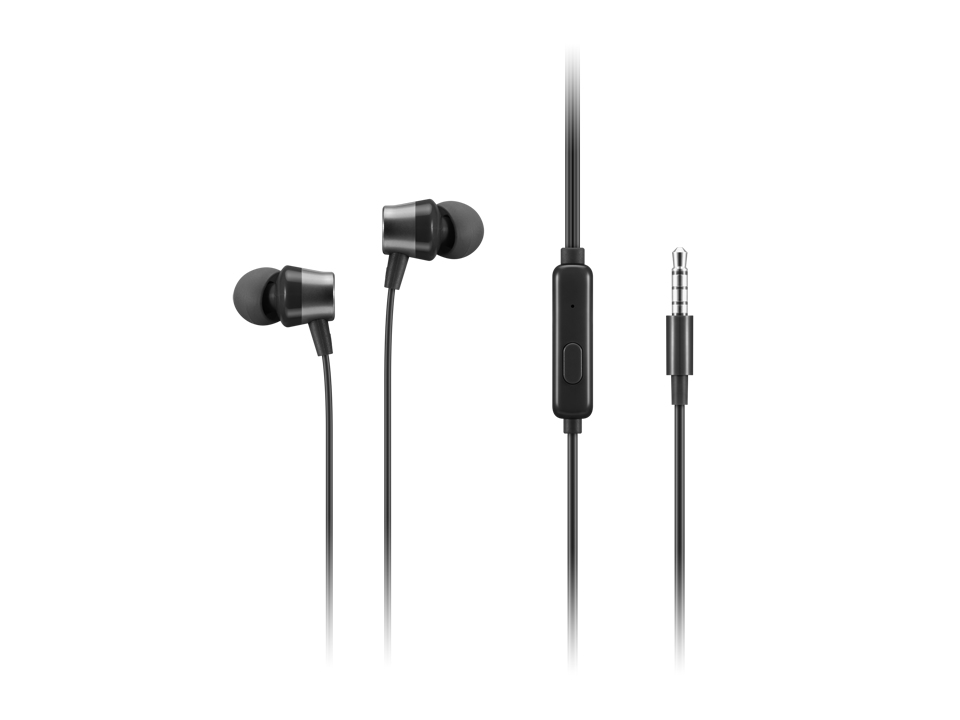 4XD1J77352 auricular y casco Auriculares Alámbrico Dentro de oído Oficina/Centro de llamadas Negro