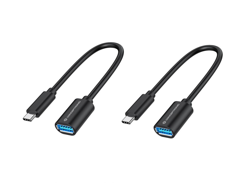 ABBY11B cable USB USB 3.2 Gen 1 (3.1 Gen 1) 0,2 m USB C USB A Negro