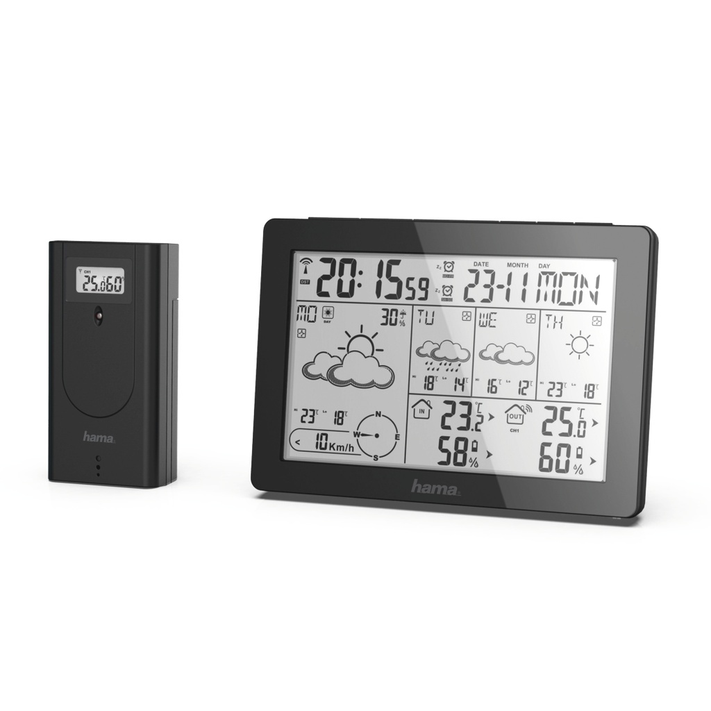 Meteotime Negro Batería