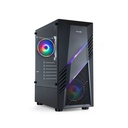 Caja Semitorre Gaming TQGCC102-B BIOHAZARD Negra