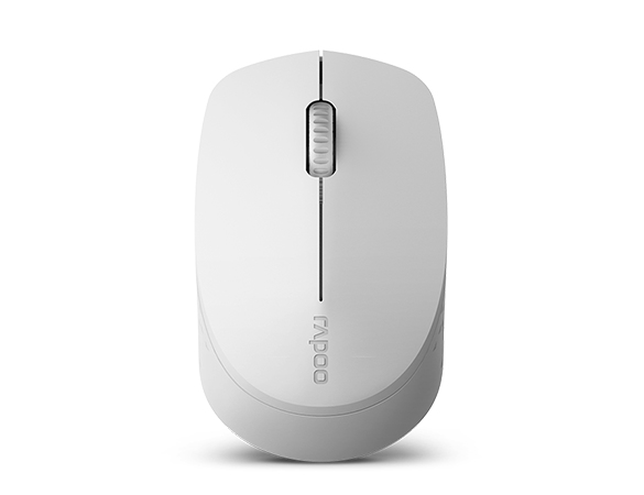 M100 Silent ratón Oficina Ambidextro RF Wireless + Bluetooth Óptico 1300 DPI