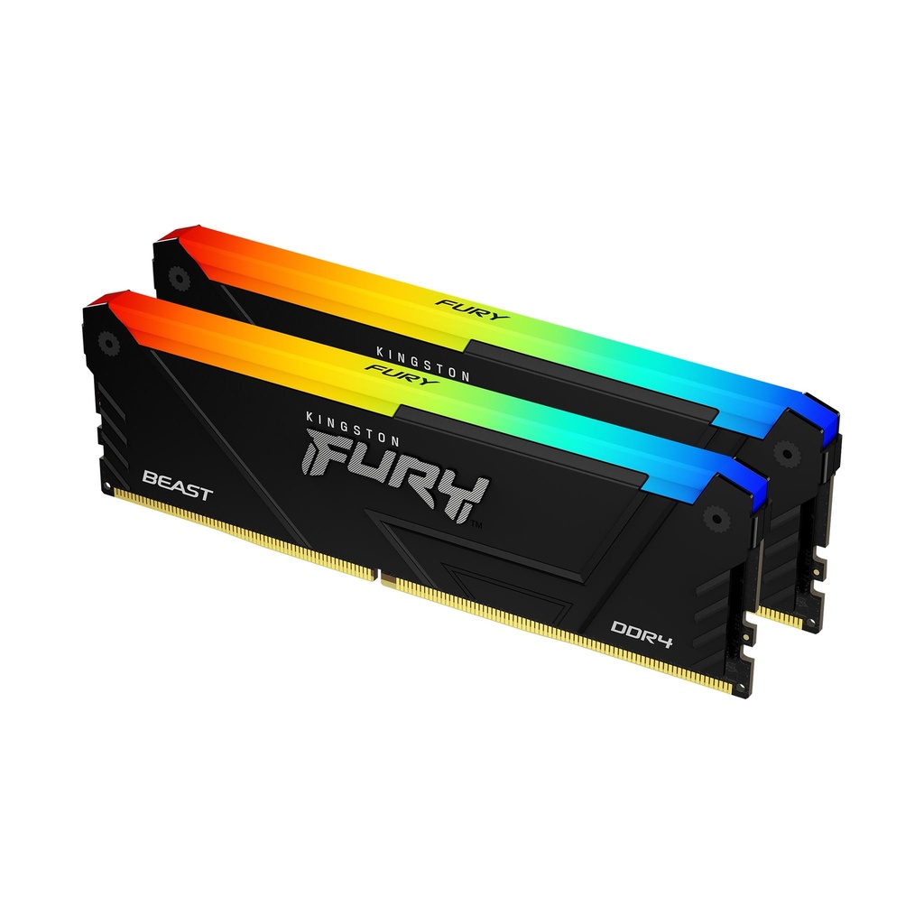FURY Beast 16GB 3200MT/s DDR4 CL16 DIMM (Kit de 2) RGB