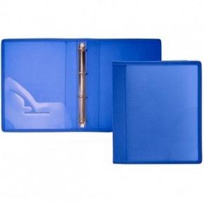OFFICE BOX CARPETA DE ANILLAS 2X40MM A4+ TELA AZUL