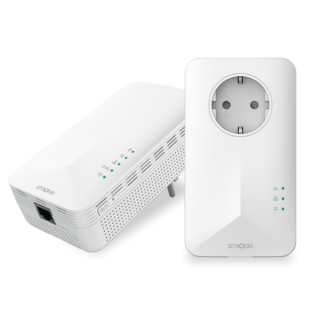 [POWERL1000WFDUOEUV2] POWERL1000DUOWIFIEUV2 1000 Mbit/s Ethernet Wifi Blanco 2 pieza(s)
