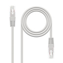 Cable de Red Latiguillo RJ45 CAT.6 UTP AWG24, Gris, 30 m