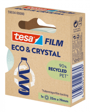 [59034-00000-00] Eco & Crystal cinta adhesiva para manualidades 10 m Transparente