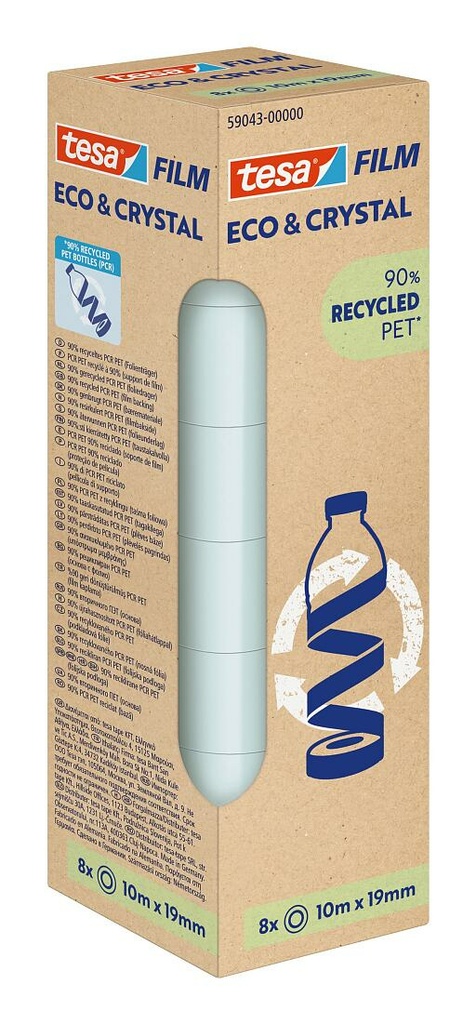[59043-00000-00] Eco & Crystal cinta adhesiva para manualidades 10 m Transparente