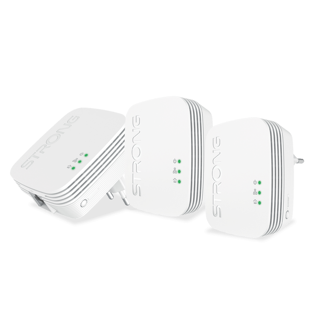 [POWERL600TRIMINI] Powerline 600 Triple Pack Mini 600 Mbit/s Ethernet Blanco 3 pieza(s)