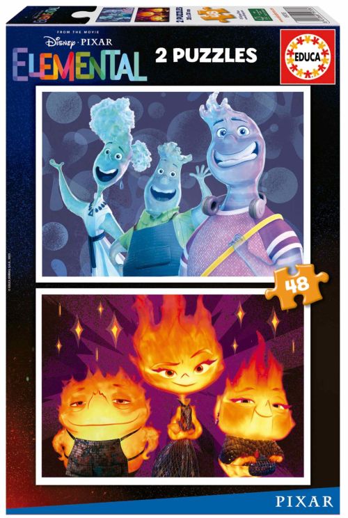 PUZZLE 2X48 PIEZAS ELEMENTAL
