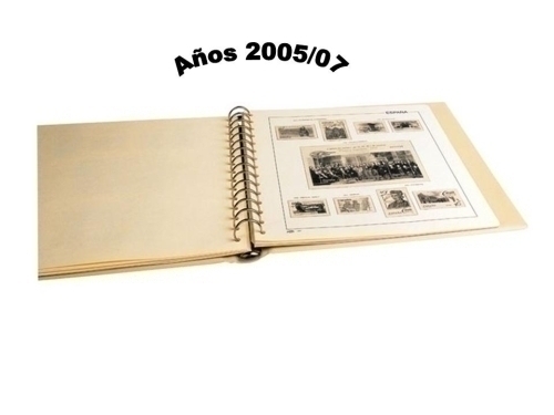 ALBUM SELLOS PARDO SUPLEM.ILUSTRADO 2005