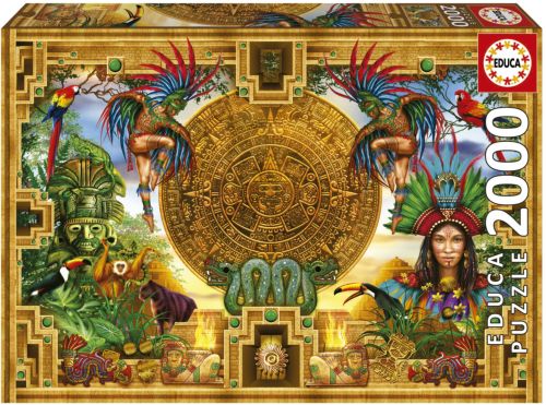 PUZZLE 2000 PIEZAS AZTECA MAYA