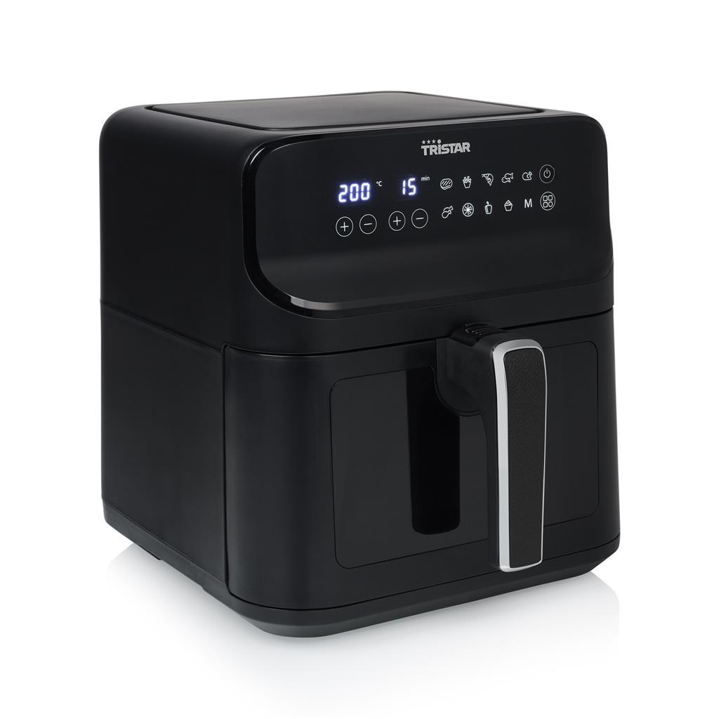 FR-9037 freidora Sencillo 6,2 L Independiente 1350 W Freidora de aire caliente Negro