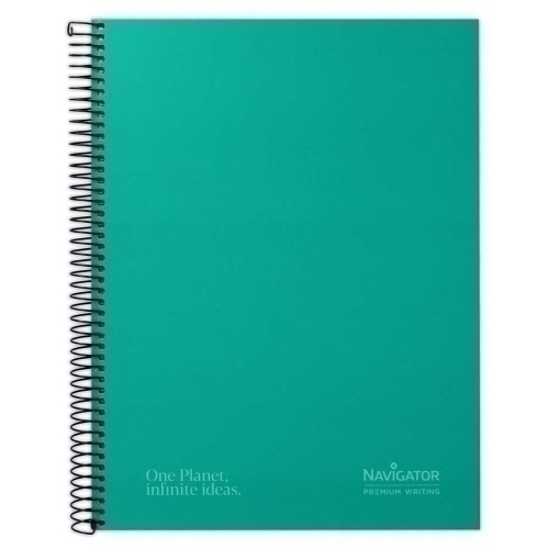 BLOC NAVIGATOR A4 80h HZ VERDE - Pack de 5 unidades