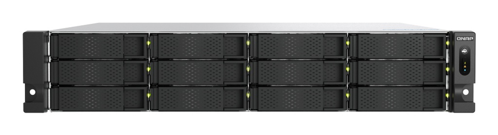 TS-H1277AXU-RP NAS Bastidor (2U) AMD Ryzen 7 32 GB DDR5 0 TB QuTS hero Negro