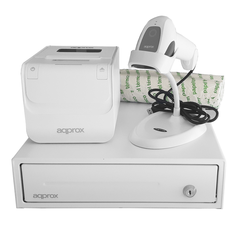 [APPPOSPACK3380WH] appPOSPACK3380USB 203 x 203 DPI Alámbrico Térmica directa Impresora de recibos